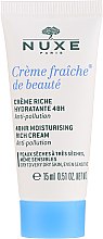 Духи, Парфюмерия, косметика Насыщенный крем для сухой кожи - Nuxe Creme Fraiche de Beaute Creme Riche Hydratante 48h