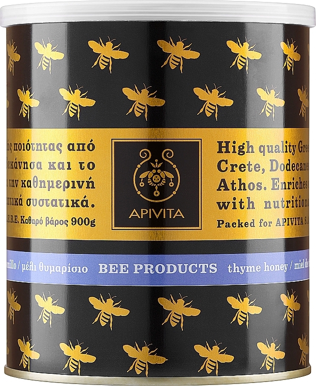 Мед із чебрецем - Apivita Bee Products — фото N1