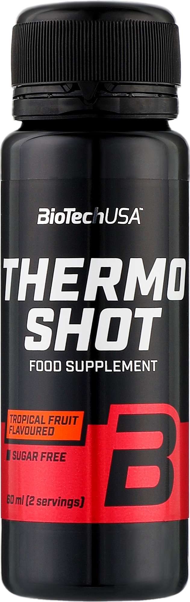 Жидкий жиросжигатель "Тропические фрукты" - BioTechUSA Thermo Shot Food Supplement — фото 1x60ml