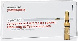 Препарат для мезотерапии "Кофеин" для лечения целлюлита - Mesoestetic X.prof 011 Caffeine — фото N2