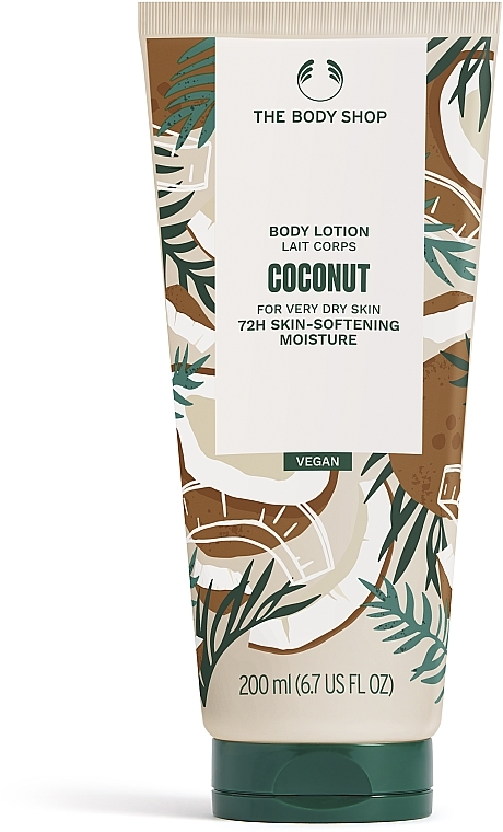 Лосьйон для тіла "Кокос" - The Body Shop Coconut Body Lotion — фото N1