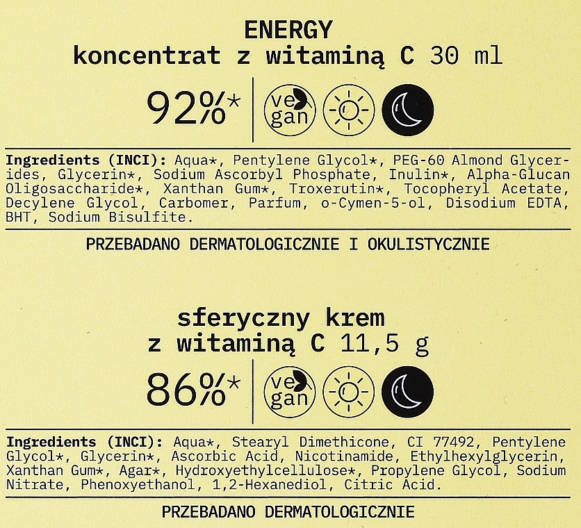 Набір - Floslek Skin Care Expert Energy (cream/11.5g + serum/30ml) — фото N3