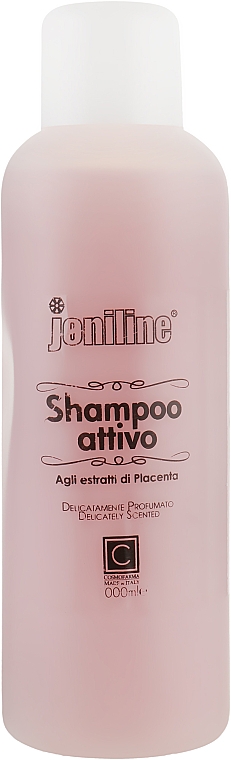 Шампунь с экстрактом плаценты - Cosmofarma JoniLine Classic Shampoo With Placenta Extracts — фото N1