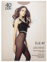 Колготки для женщин "Elle" 40 Den, naturelle - INCANTO — фото N1