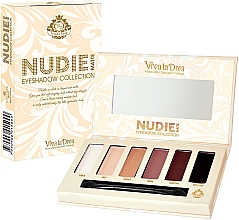 Духи, Парфюмерия, косметика Палетка теней для век - Viva la Diva Nudie Matte Eyeshadow Palette