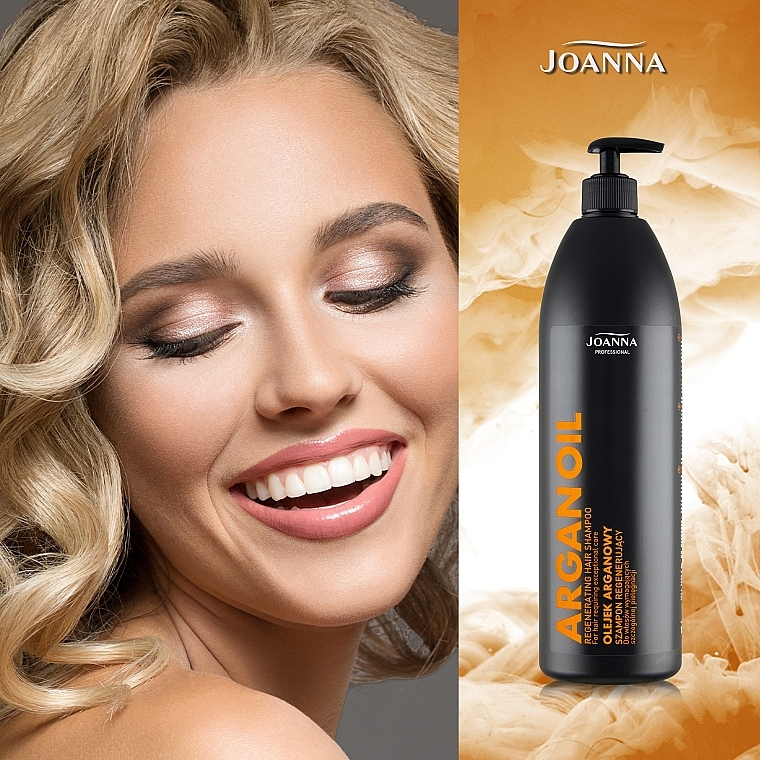 Шампунь для волосся, потребуючий спеціального догляду з аргановою олією - Joanna Professional — фото N10