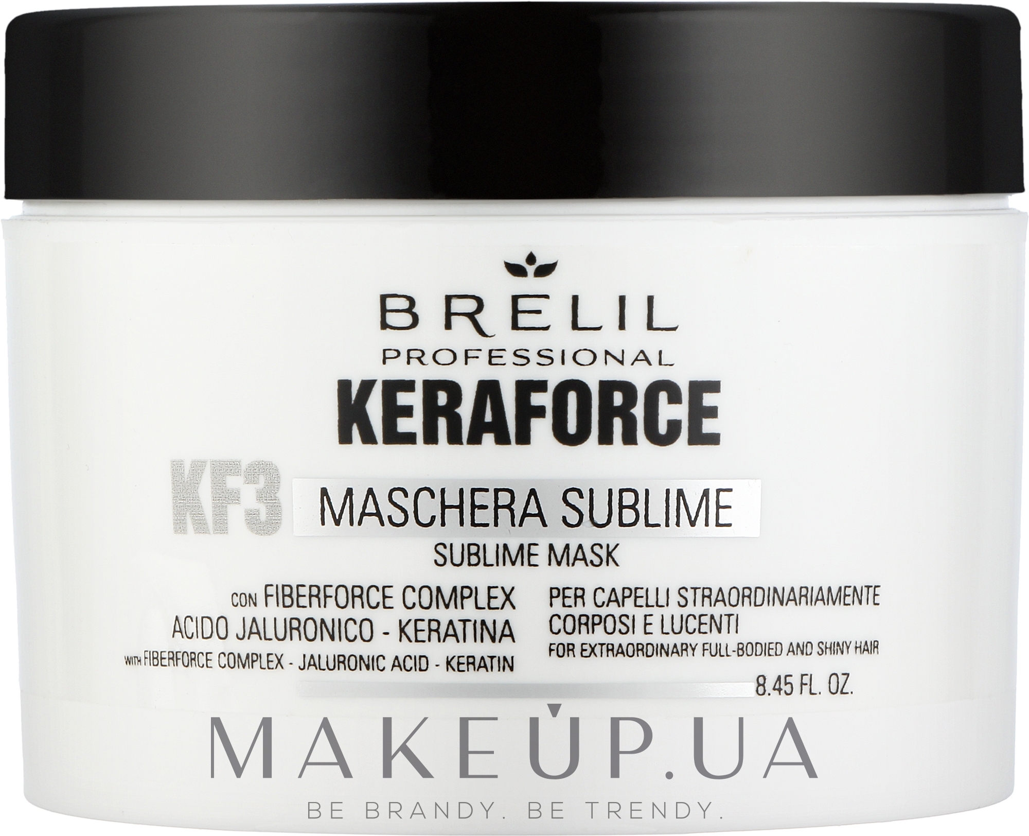 Маска для волос - Brelil Maschera Sublime Keraforce Mask — фото 200ml