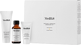 Парфумерія, косметика Набір - Medik8 Virtually Poreless Discovery Kit (f/gel/40ml + toner/30ml + f/cr/15ml)