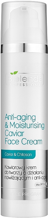 Омолаживающий и укрепляющий крем для лица с икрой - Bielenda Professional Face Program Anti-Aging & Moisturising Caviar Face Cream — фото N1
