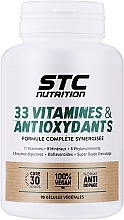 33 вітаміну і антиоксиданту - STC Nutrition 33 Vitamins & Antioxydants Capsules — фото N1