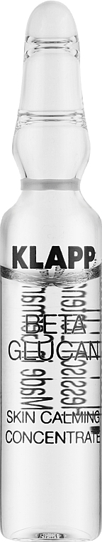 Ампульный концентрат - Klapp Beta Glucan Skin Calming Concentrate Ampoules  — фото N2