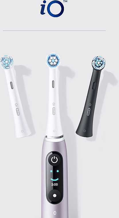 Насадки для електричної зубної щітки, білі - Oral-B Braun iO Ultimate Clean — фото N8