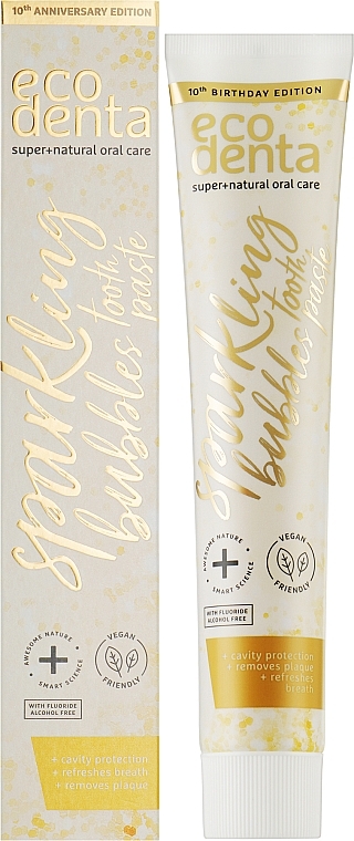 Зубная паста - Ecodenta Champagne Flavored Toothpaste — фото N2