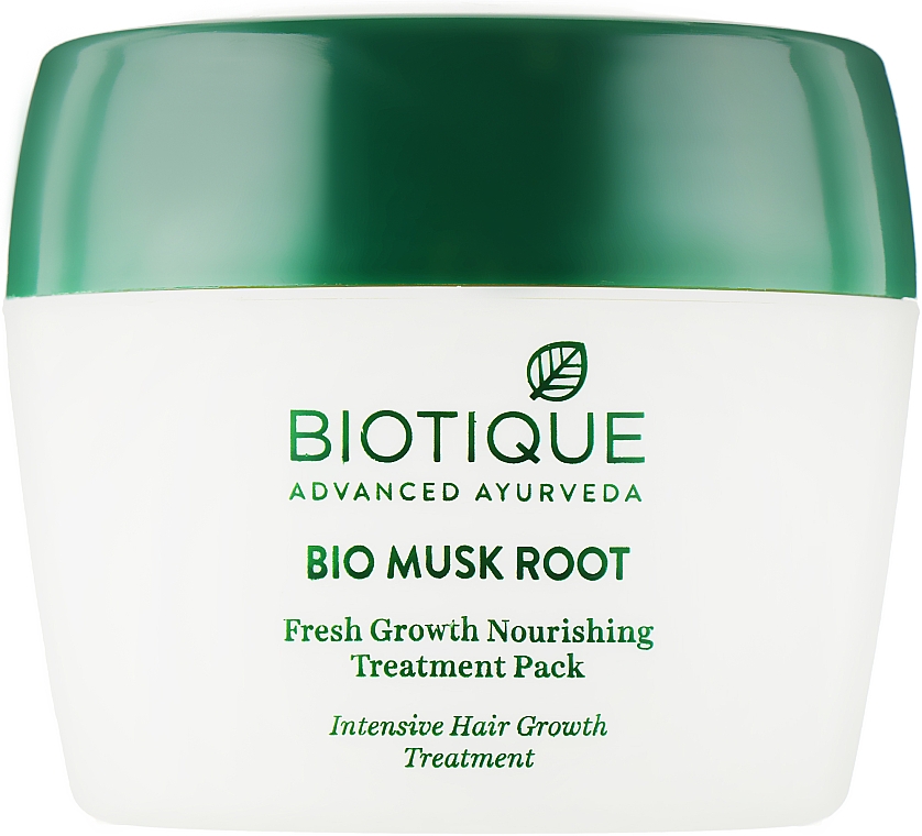 Живильна маска для росту волосся - Biotique Bio Musk Root Fresh Growth — фото N2