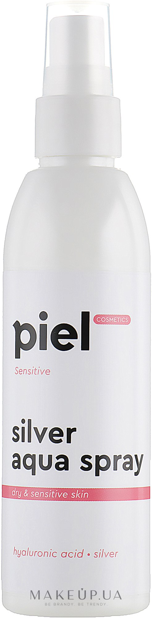 Зволожуючий спрей для сухої/чутливої шкіри - Piel cosmetics Silver Aqua Spray — фото 100ml