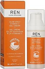 Увлажняющий гель-крем для лица - Ren Clean Skincare Glow Daily Vitamin C Gel Cream — фото N2