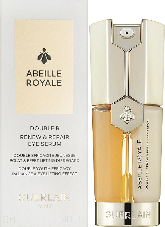 Сыворотка двойного действия для век - Guerlain Abeille Royale Double R Renew & Repair Eye Serum — фото N2