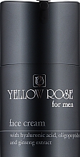 Антивозрастной крем для мужчин для лица - Yellow Rose Face Cream For Men — фото N1