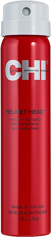 Лак для волосся екстра сильної фіксації - CHI Helmet Head Extra Firm Hair Spray — фото N3