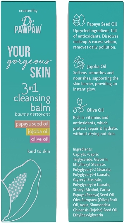 Очищувальний бальзам - Dr. PAWPAW Your Gorgeous Skin 3in1 Cleansing Balm — фото N3
