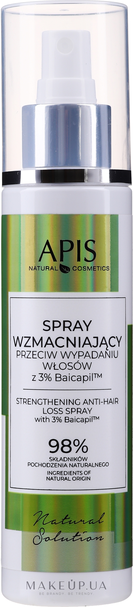 Зміцнювальний спрей для волосся - APIS Professional Natural Solution Hair Mist — фото 150ml