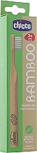 Бамбукова зубна щітка, зелена - Chicco — фото N2