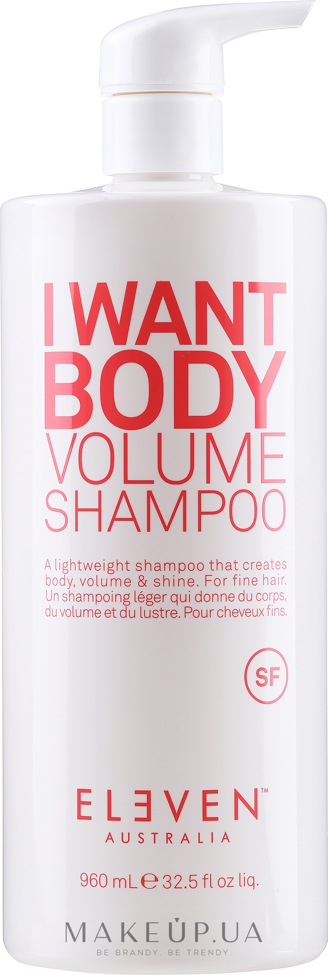 Шампунь для волос - Eleven Australia I Want Body Volume Shampoo — фото 960ml