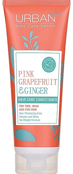Кондиционер для волос с розовым грейпфрутом и имбирем - Urban Pure Pink Grapefruit & Ginger Conditioner — фото N1