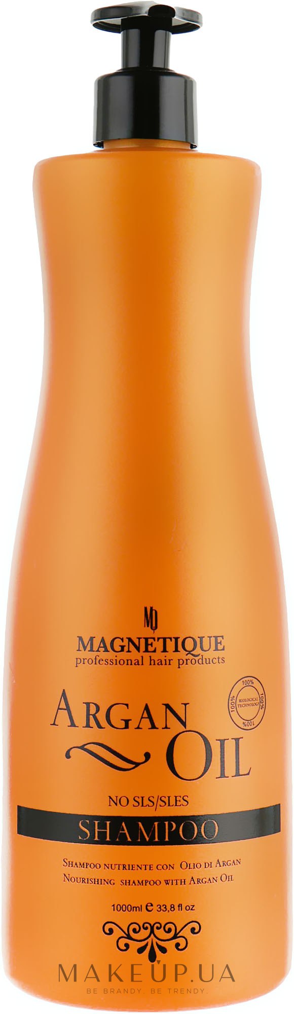 Шампунь для волос с аргановым маслом - Magnetique Argan Oil Nourishing Shampoo — фото 1000ml