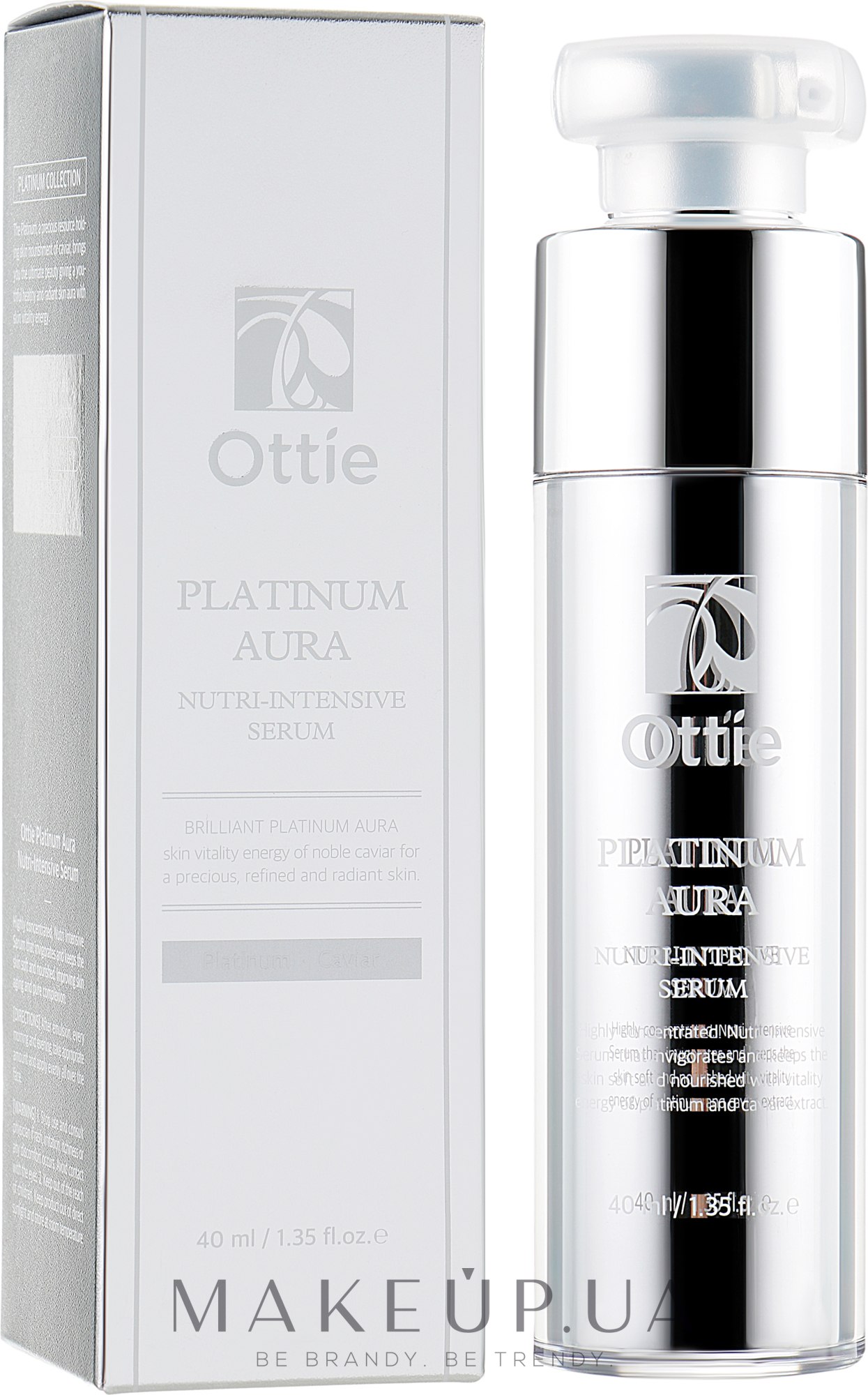 Антивікова сироватка "Розкіш платини" - Ottie Platinum Aura Vital Nutri-Intensive Serum — фото 40ml