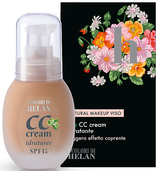 Увлажняющий СС-крем для лица - Helan CC Cream Idratante SPF 15