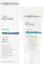 ПОДАРУНОК! Крем для обличчя "Нічне відновлення" з молочною кислотою - Christina Line Repair Hydra Lactic Night Repair — фото N2