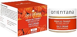 Парфумерія, косметика Крем для обличчя "Індійський женьшень" - Orientana Face Cream Indian Ginseng