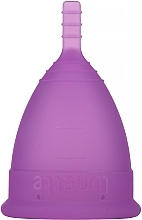 Менструальная чаша, модель 2, сиреневая - Lunette Reusable Menstrual Cup Purple Model 2 — фото N2