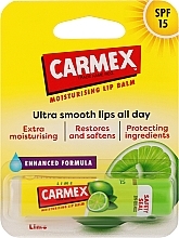 Парфумерія, косметика Бальзам для губ "Лайм" - Carmex Lip Balm Lime Stick SPF 15