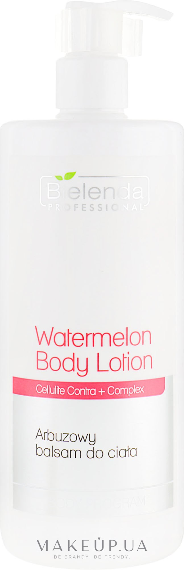 Кавуновий бальзам для тіла  - Bielenda Professional Body Program Watermelon Body Lotion — фото 500ml