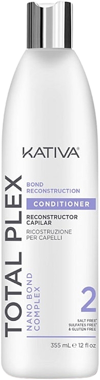 Кондиционер для волос - Kativa Total Plex Conditioner — фото N1