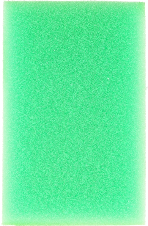 Губка для душу "SPA" 6015, біло-зелена - Donegal — фото N2