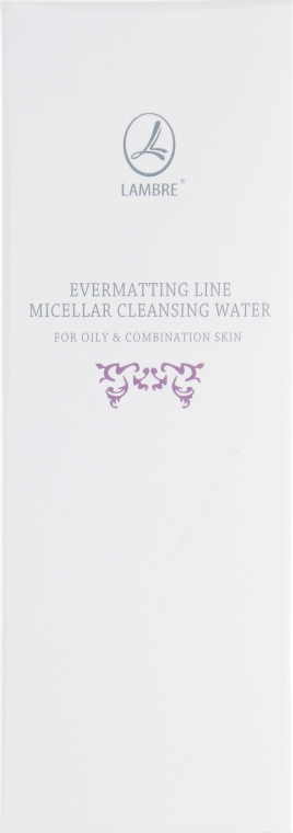 Мицеллярная жидкость - Lambre Evermatting Line Micellar Cleansing Water — фото N3