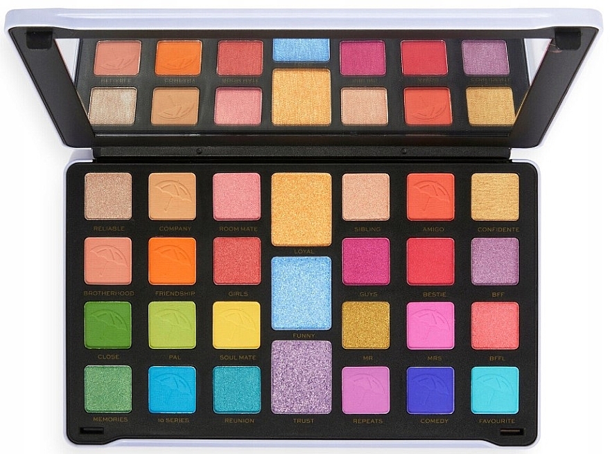 Палетка теней для век - Makeup Revolution X Friends Customiseable Limitless Palette — фото N2