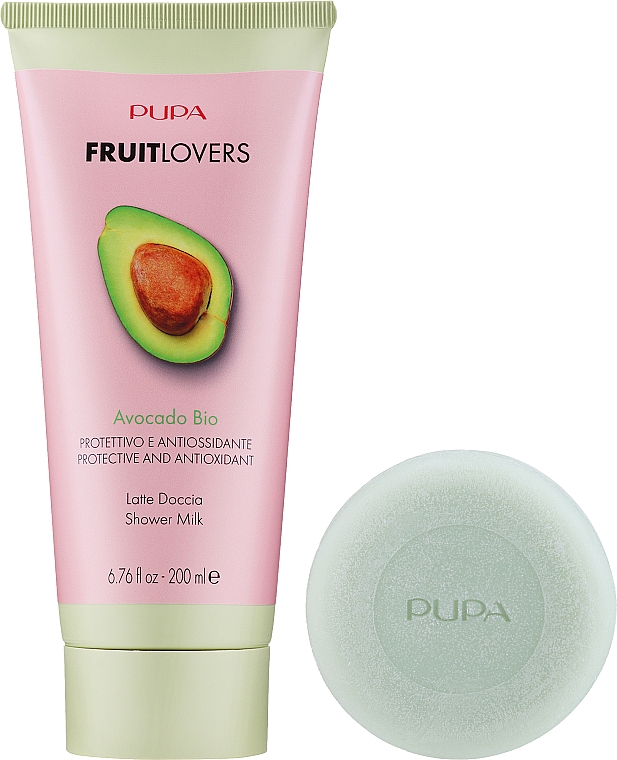 Набір - Pupa Fruit Lovers (sh/milk/200 + shampoo/bar/60g + box) — фото N2