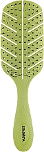 Парфумерія, косметика Масажна біощітка для волосся "Зелена" - Solomeya Scalp Massage Bio Hair Brush Green