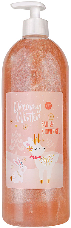 Гель для душу "Троянда" - Accentra Dreamy Winter Bath & Shower Gel — фото N3