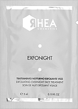 Ночная маска-пилинг, обновление - Rhea Cosmetics ExfoNight (пробник) — фото N1