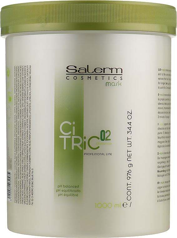 Маска для окрашенных поврежденных волос - Salerm Citric Balance Mask — фото N3