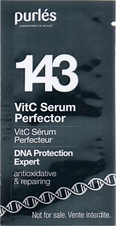 ВітС сироватка "Досконалість" - Purles DNA Protection Expert 143 VitC Serum Perfector (пробник) — фото N1