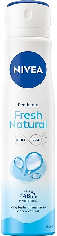 Дезодорант антиперспірант спрей - NIVEA Fresh Natural Spray Deodorant — фото N4