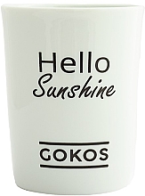Духи, Парфюмерия, косметика Стакан-подставка для кистей и карандашей "Hello Sunshine" - Gokos Cup