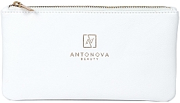 Косметичка на блискавці, біла - Antonova Beauty Blanc Collection — фото N1