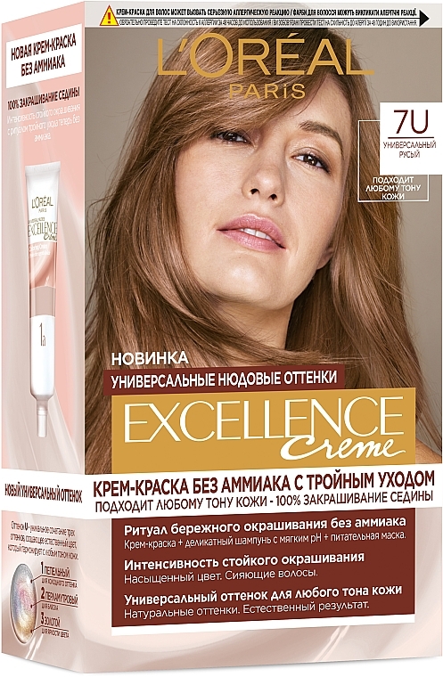 УЦІНКА Фарба для волосся - L'Oreal Paris Excellence Universal Nudes * — фото N2